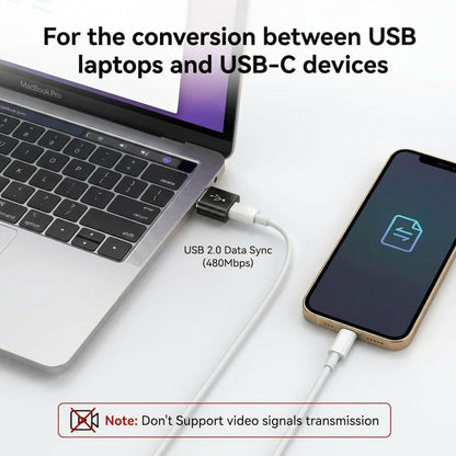 BaseNew USB Type C Male Female Adapter,Data Charging Cable Converter 8-Pack
