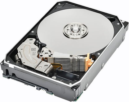 Toshiba N300 PRO 22TB Large-Sized Business NAS (up to 24 Bays) 3.5-Inch Internal Hard Drive - Up to 300 TB/Year Workload Rate CMR SATA 6 Gb/s 7200 RPM 512 MB Cache - HDWG62CXZSTB
