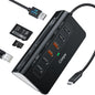 USB C Hub, intpw 9-in-1 USB Multiport Adapter with 4K HDMI, PD 100W, USB-C and 2 USB A 3.0 5Gbps, 2 USB A 2.0, SD/TF Slots for MacBook Pro/Air, iPad Pro, iPhone 15/16 Series