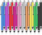 20 Pack Stylus Pen,Stylus Pen for Touchscreen High Precision and Sensitivity for Everyday Writing/Drawing,Universal Stylus Compatible with All Touch Screens,10 Colors