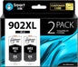 Smart Ink Compatible Ink Cartridge Replacement for HP 902XL 902 XL (2 Black, Combo Pack) to use with OfficeJet Pro 6978 6968 6970 6975 6960 Officejet 6962 6958 6950 6954 6951 6956 6961 6963 6964 6966