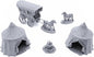 EnderToys Traveler's Camp I by Printable Scenery, 3D Printed Tabletop RPG Scenery and Wargame Terrain 28mm Miniatures