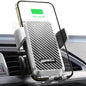 Wireless Car Charger, 15W Fast Charging Auto Clamping Car Charger Cell Phone Holder Mount Vent for iPhone 15 14 13 12 Mini Pro Max 11 XR XS X, Samsung Galaxy S23 Ultra S22 S21+ Note 20, etc