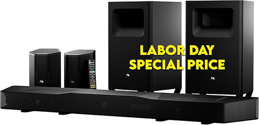 Shockwafe 11.2.6 Dolby Atmos/DTSX Surround Soundbar Sys-Dual 10"Subs*2300W