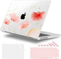 for MacBook Pro 16 inch Case 2021 2022 2023 2024 Release A3186 A3403 M4 A2991 M3 A2780 M2 A2485 M1 Pro/Max, Hard Shell Case with Screen Protector & Keyboard Cover, Spring Floral