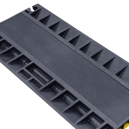 OrangeStar Heavy-Duty Rubber Cable Protector Ramp 2-Channel
