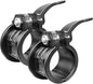 Olympic Barbell Clamps 2 inch Adjustable Barbell Clips Quick Release Pair of Locking Weight Clips for Bars