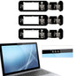 Webcam Cover, 3 Pieces, Laptop Camera Cover, Privacy Shielding Capacity is Twice as Big as The Traditional, Suitable for Computer Mobile Phones, laptops, Tablets and so on (Black)