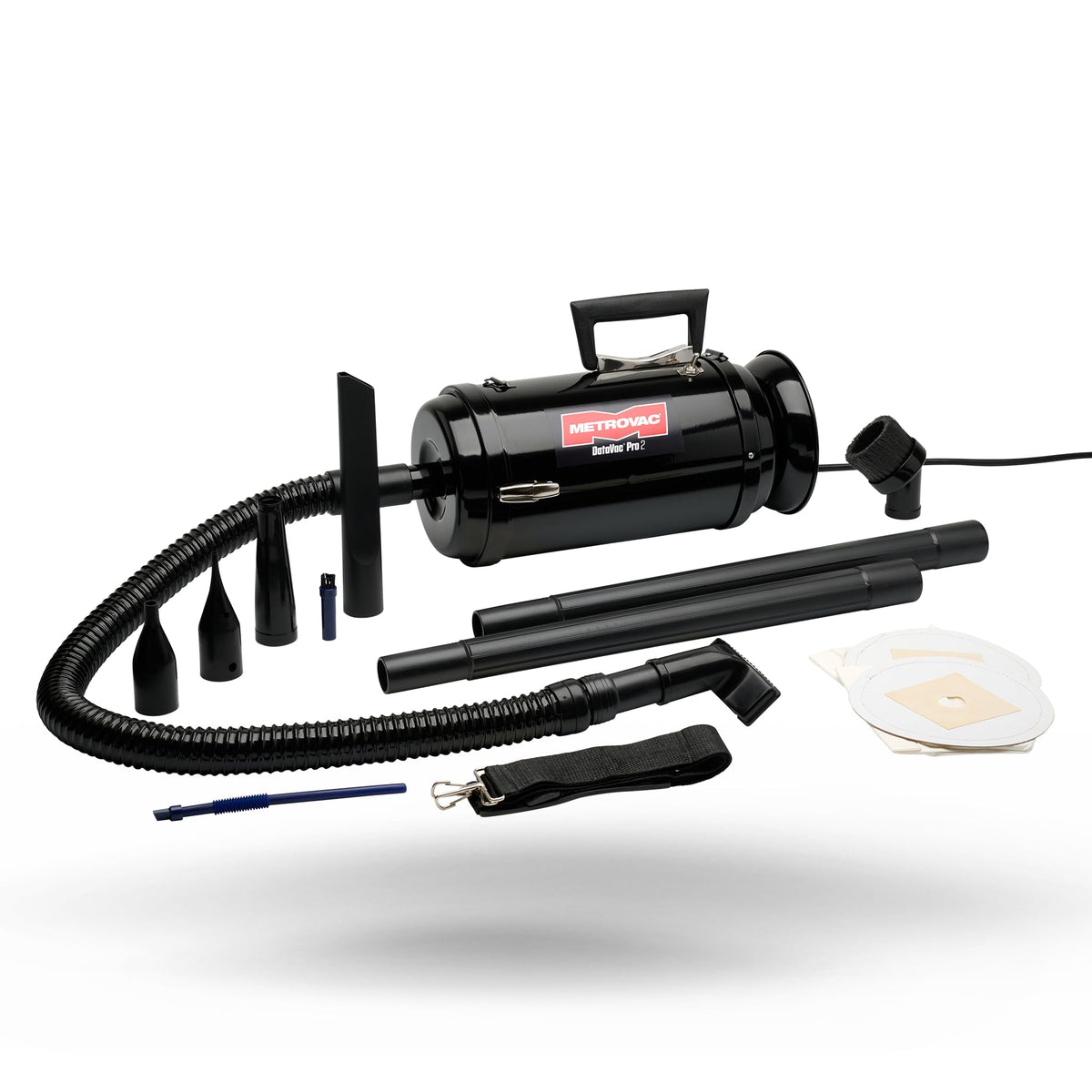 METROVAC DataVac Pro Series 3 MDV-3BA, 900W Handheld Vacuum/Blower with Single Speed Control, Filter, Disposable Bag & Permanent Cloth Bag