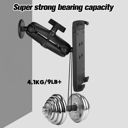 VINmounts Aluminum Heavy Duty Shockproof Tablet Mount for Truck,1.5" Ball Drill Base Tablet Holder for Car, Compatible with 7.5''-13'' Tablets/iPad, iPad,for Car,Boat, Dashboard,RV