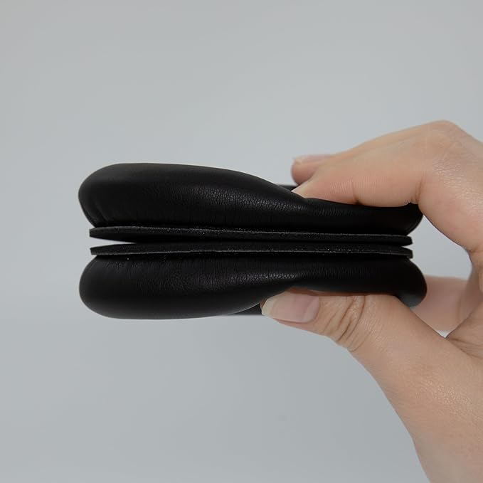 Replacement Ear Pads - Compatible with Bose QuietComfort 45 / SE Headphones, Soft Protein Leather,Premium Noise Cancelling Earpads, Durable & Comfortable Ear Cushions (QC 45-Black)