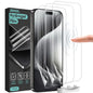 JDHDL 3 Pack Flexible Film Screen Protector for iPhone 12 Pro Max, Non-breakable Soft TPU Hydrogel Film for iPhone 12 Pro Max Screen Protector Film (NOT Glass)