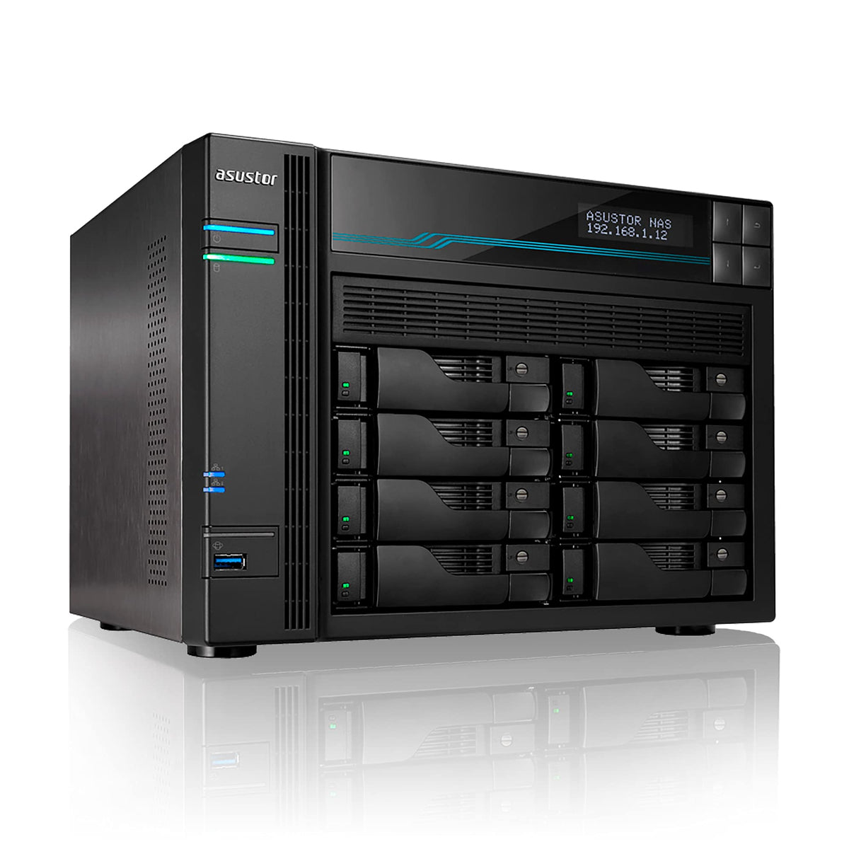 Asustor Lockerstor 2 Gen2 AS6702T - 2 Bay NAS Plex Media Server (Diskless)