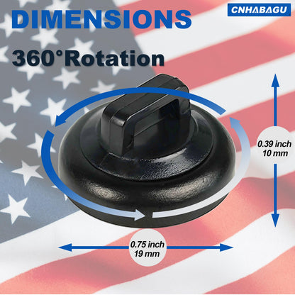CNHABAGU Magnetic Zip Tie Mounts Magnet Cable Tie Mount