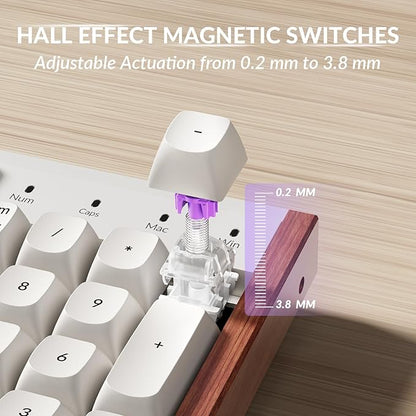 Keychron K10 HE Full-Size Hall Effect Keyboard Wireless, Rapid Trigger