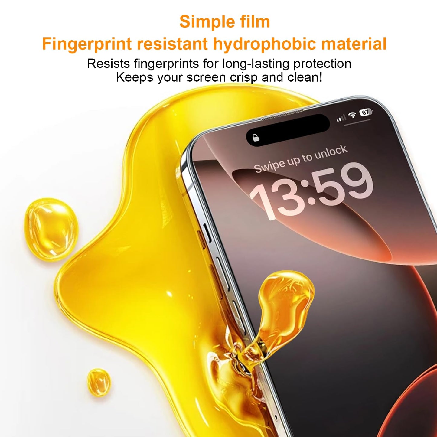OneFish Full Edge Coverage Tempered Glass Screen Protector for IPhone 12 Pro Max 6.7 inch 2 Pack Edge Reinforcement, Self-Aligning Installation, Case Friendly Privacy Screen Protectors