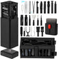 GintaXen 32-in-1 Phone Cleaning Kit for Ports, Earbuds & Keyboards (Black)