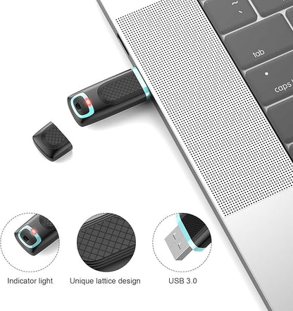 TOPESEL Flash Drive 128GB USB 3.0 Thumb Drive USB Stick Memory Stick USB Flash Drives Pen Drive Thumb Drives 2 Pack