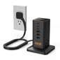 TESSAN 100W USB Charging Station for Multiple Devices 9-in-1 USB Charger