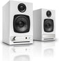 Audioengine A2-HD (HD3) Wireless Bluetooth PC and Computer Desktop Speakers with aptX HD - USB, RCA, Headphone Compatible
