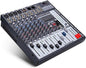 Boytone Dj Mixers 8 Channel Audio Mixer Sound Board with Bluetooth, USB MP3 Port Player with 48V Phantom Power Sounds Mixer with 16 Bit FX Effect, BT-80MX