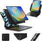 for iPad 9th Generation Case with Keyboard,Magic Style Keyboard Case for iPad 9th/8th/7th Gen 10.2 inch - Floating Cantilever Magnetic Stand Multi-Touch Trackpad (Black)