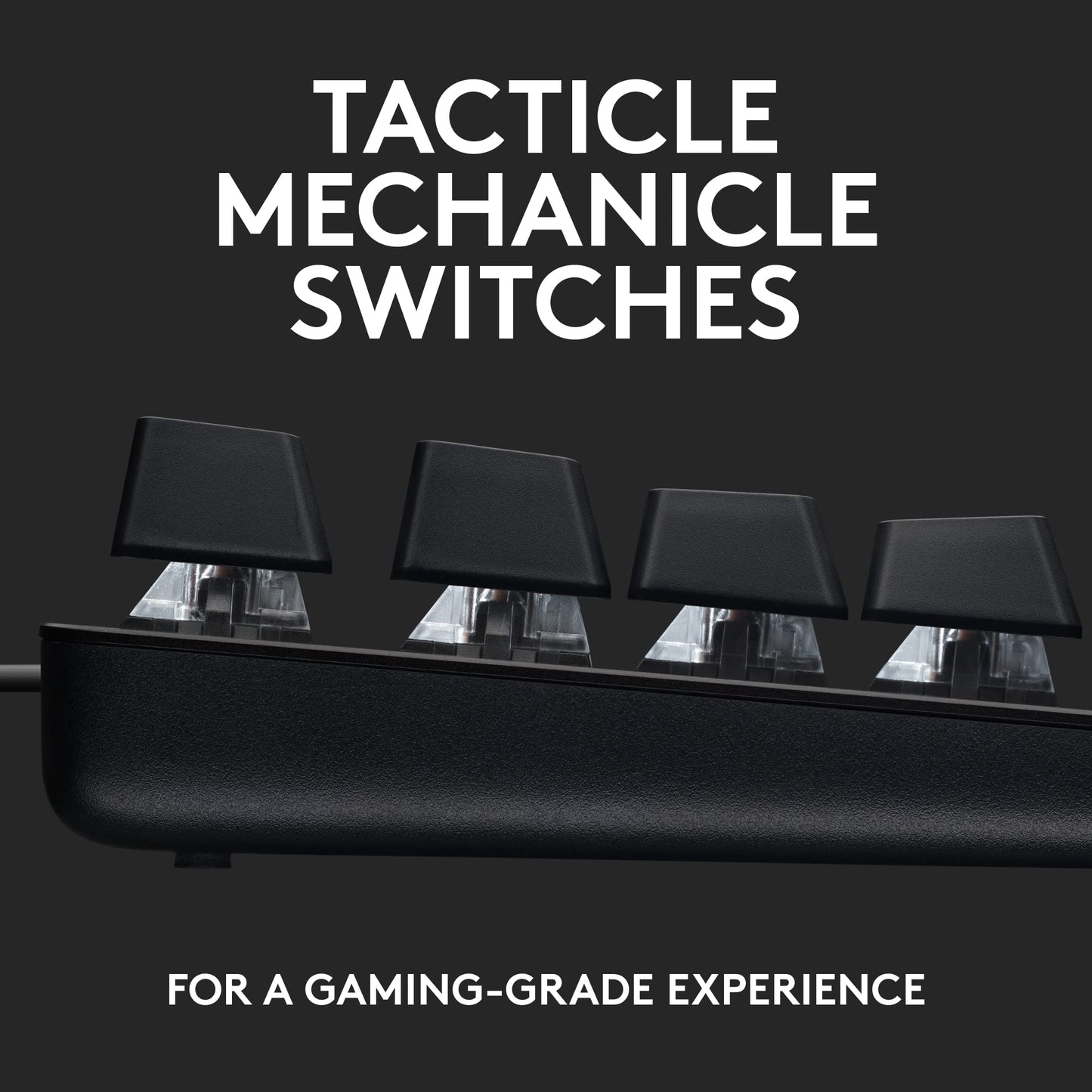 Logitech G413 SE Full-Size Mechanical Gaming Keyboard - Black