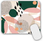 Mouse Pad, Gaming Mouse Pad, Non-Slip Rubber Base Mouse Mat with Designs for Laptop, Computer & Office, 9.5 x 7.9 x 0.12 inches (Morandi Painting 2)