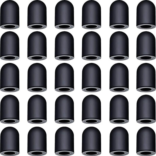 Zonon 30 Pieces Replacement Stylus Tips Conductive touch screen Pens Tips Capacitive Silicone Rubber, No Touch Door Opener Tools (0.19 Inch)