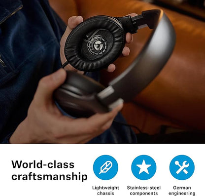 Sennheiser HD 620S - Audiophile Closed-Back Wired Headphones - Premium Stereo Sound with Speaker-Like Spatial Imaging and Optimized Surround, Black