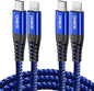 USB C to Lightning Cable 6FT 2Pack Apple MFi Certified iPhone Fast Charger Type c to Lightning CableNylon Braided iPhone Cord Compatible with iPhone 14 13 12 Pro Max 11 X XS XR 8 Plus iPad