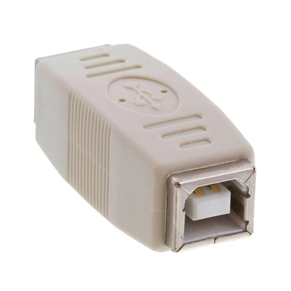 Cmple - USB B to B Adapter USB 2.0 Female to Female Coupler Jack to Jack Connector Converter for Printer Cable Scanner HDD External Hard Drive - 10 Pack
