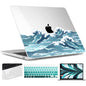 TWOLSKOO for MacBook Air 13 inch Case M5 2026 M4 2025 M3 M2 2024-2022 A3449 A3240 A3113 A2681, Plastic Hard Shell & Keyboard Cover & Screen Film for MacBook Air 13.6 inch Case, Creative Brain