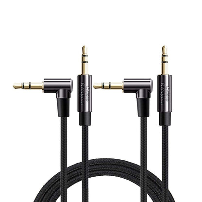 CableCreation 2-Pack 3.5mm Aux Cable 3FT/0.9m,3.5mm HiFi Stereo Audio Cable