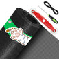 QWR Pet Proof Window Screen Replacement Kit, 48"x 360" Durable High Hardness Screen Mesh for Sliding Screen Door,Patio and Windows.(Rolled Package Without Tool Kit)