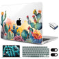 MEEgoodo for M5/M4/M3/M2 MacBook Air 15 inch Case 2026 2025 2024 2023, Case Fit Model (A3448/A3241/A3114/A2941) for MacBook Air 15.3 inch, Gold Flowers Lilies