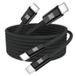 USB C to USB C Cable 3ft, 2-Pack 100W USBC to USBC Fast Charger Cord