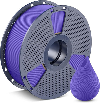 SUNLU 3D Printer Filament PETG Filament 1.75mm,Less Stringing Good Layer Adhesion High Toughness,PETG Filament 1.75 ±0.02mm, 1kg Spool(2.2lbs),Lavender Purple