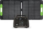 BLUERISE Solar Generator 320Wh Portable LiFePO4 Power Station with Foldable Solar Panels 60W with 2 AC Outlet 110V/300W Solar Mobile Battery Packup for Camping Hunting Home Emergency