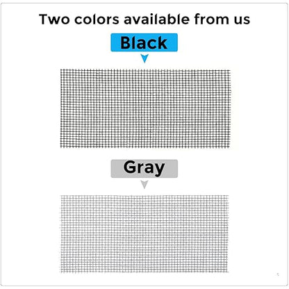 Secopad 4" x 300" (25FT) Screen Repair Tape, Screen Repair Kit, Black