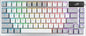 ASUS ROG Azoth 75% Wireless DIY Custom Gaming Keyboard, OLED Display, Three-Layer Dampening, Hot-Swappable ROG NX Snow Switches & Keyboard Stabilizers, PBT Keycaps, RGB-White