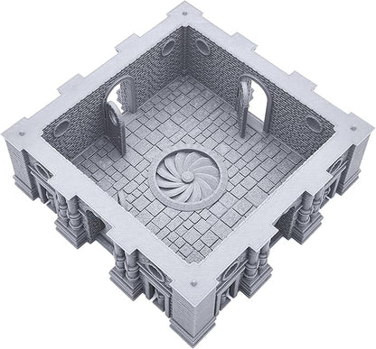 Barrel Riders Barracks by Printable Scenery, 3D Printed Tabletop RPG Scenery and Wargame Terrain 28mm Miniatures