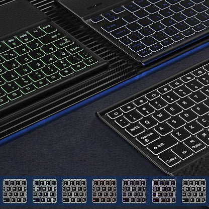 Sahara - Navigate Series Keyboard Case with Track Pad for iPad Pro (M4) 11" 2024, Black, (TB00402)