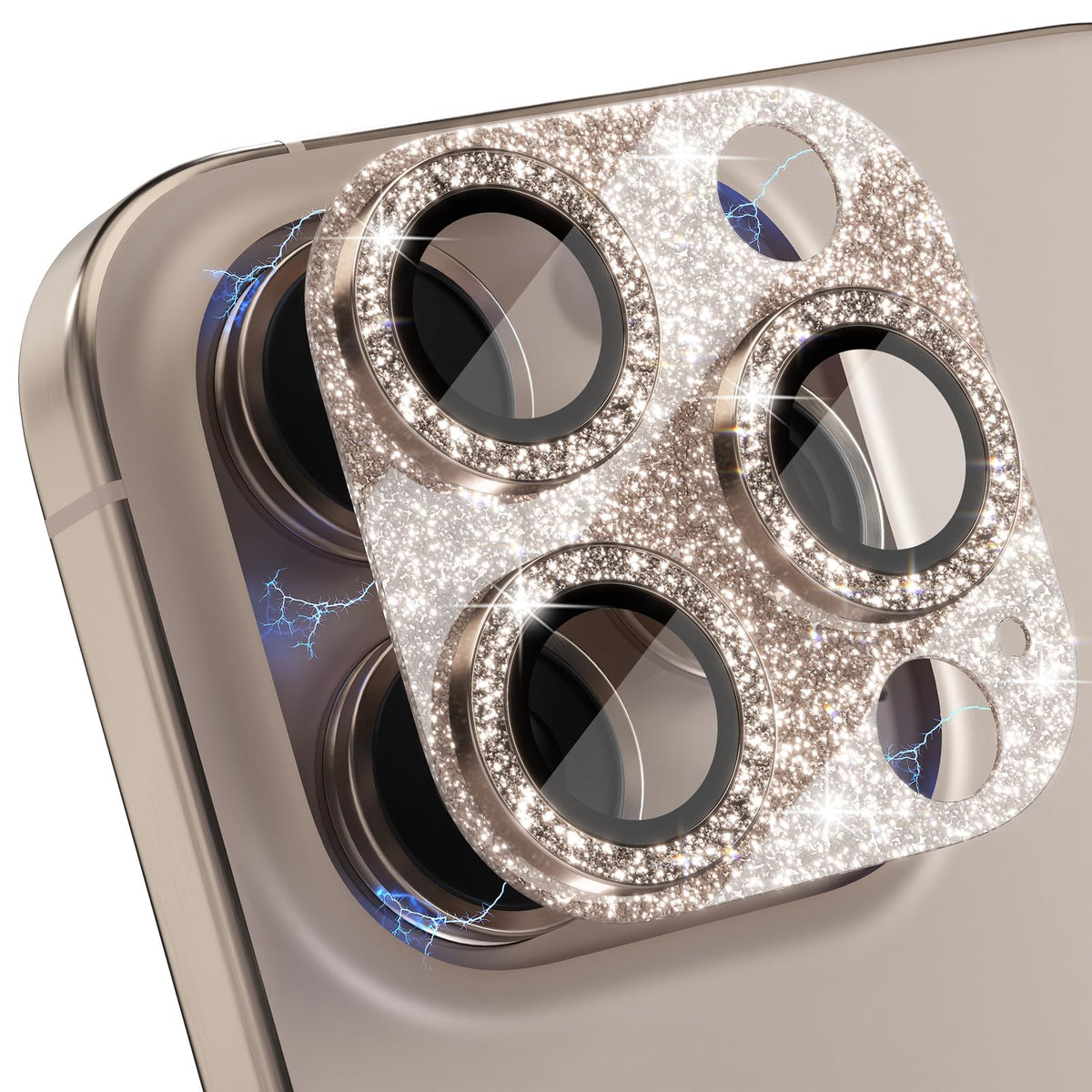 Choiche for iPhone 16 Pro/iPhone 16 Pro Max Camera Lens Protector
