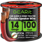 GEARit 14 Gauge Speaker Wire 100FT,14/2 Speaker Cable for Home & Car Audio