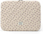 Puffy Laptop Sleeve 13-15.6 Inch Cute Quilted Laptop Protective Case Padded Floral Computer Sleeve for MacBook (A-Purple, 11 Inch)