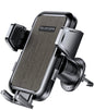Air Vent Car Phone Holder, Adjustable Wide Clamp, Metal Hook, Anti-Shake