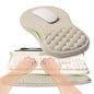KUOSGM 2-in-1 Ergonomic Set, Wave Rise Keyboard Wrist Rest and Massage Bulge Slope Mouse Pad Wrist Support, Cushion Memory Foam Integrated to Relieve Wrist Pain, Cute Cat Paws