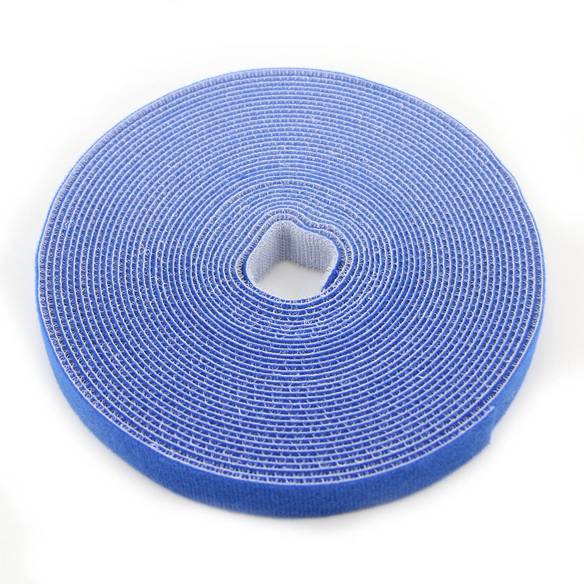 Saisn Reusable Fastening Tape Cable Ties 3/4 Inch Double Side Hook Roll (25 Yard, Grey)