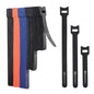 Cable Matters 100-Pack Hook-and-Loop Reusable Cable Ties, Sizes 4", 6", 8" with 42 lbs Tensile Strength - Multi-Color Cable Straps, Cord Organizers, Cord Management Ties
